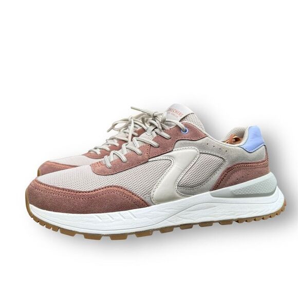 Skechers Women's Fury Retro Sneaker Brown Size 9 Air-Cooled Memory Foam - Picture 12 of 12